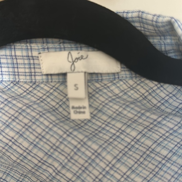 Joie size small soft button down flannel shirt - Picture 2 of 3